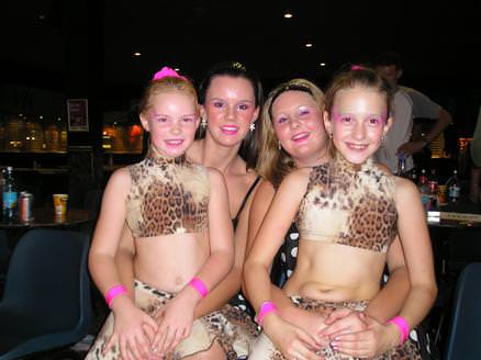 Students at a Dance Festival