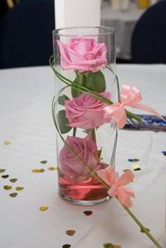 vase table dislay