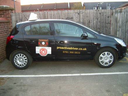 The instructor car