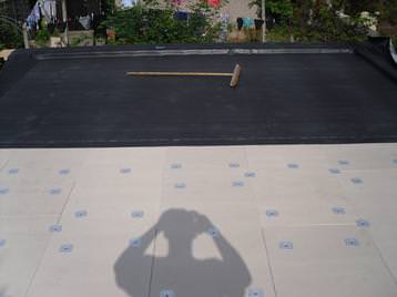 Flat roof with TR27 insulation 