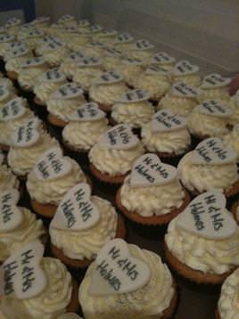 Personalised cupcakes