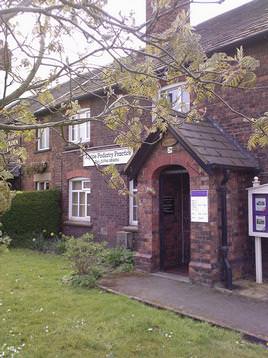 The outside of the practice, ground floor