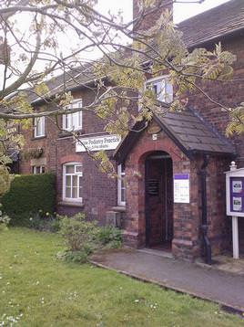 The outside of the practice, ground floor