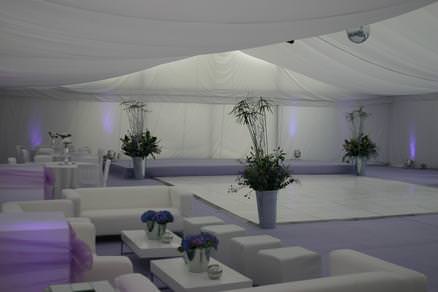 Contemporary white wedding