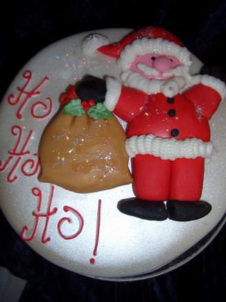 Santa Christmas Cake