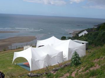 Marquee in Bigbury