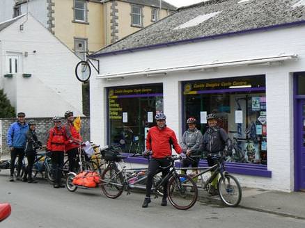 Group Of Visiting Tandems