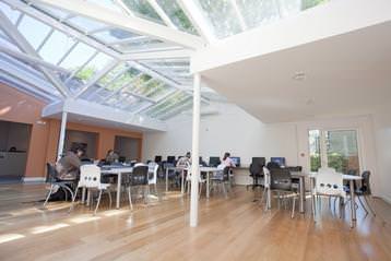 Students in the Learning Centre