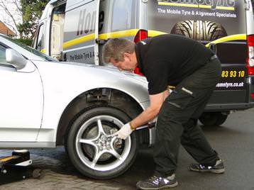 Torquing a Toyota's wheels