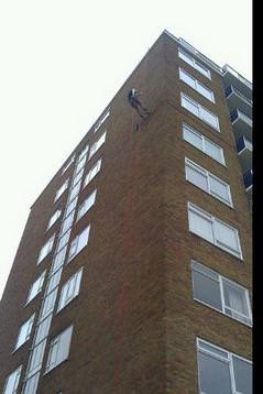 Qully qualified IRATA rope access technicians
