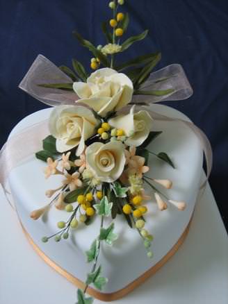 Handmade sugar flowers