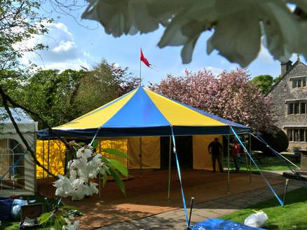 Wedding Tent Hire, Suzanne and Gavins Wedding