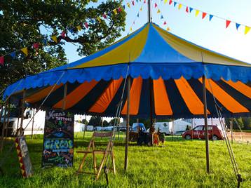 Our oldest tent at Wirral Food festival