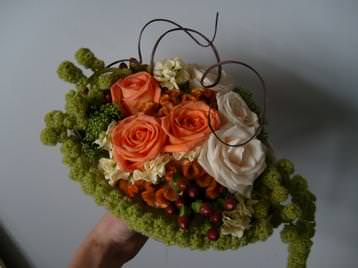 Contemporary Hand Tied Bouqet 