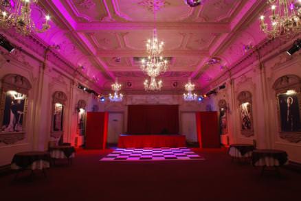 Empty Hall with Dancefloor