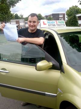 Craig passed first time with Ready2pass 