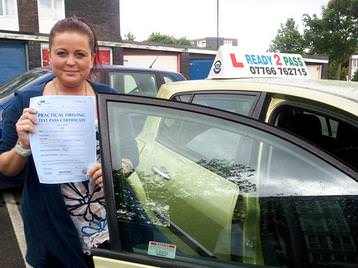 Lisa passed first time with Ready2pass