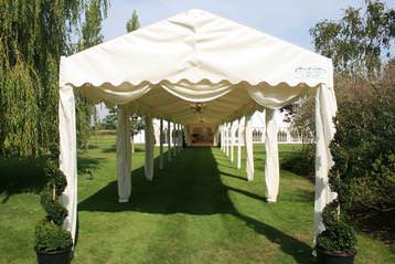 Wedding Marquee External - Kelsale, Suffolk