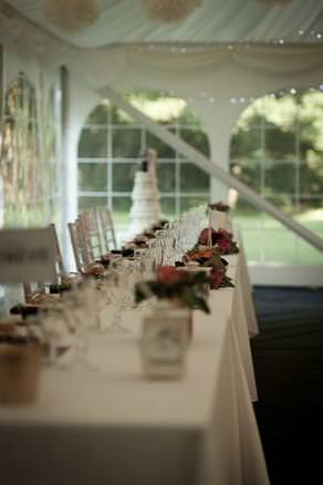 Wedding marquee