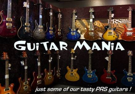 Some PRS guitars