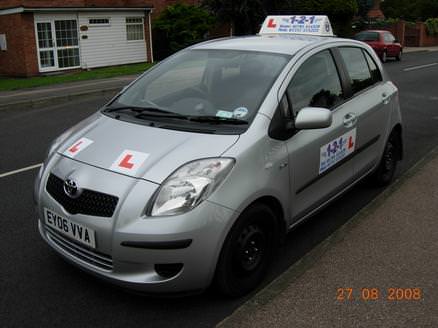 Dual Controlled Toyota Yaris with Air Con