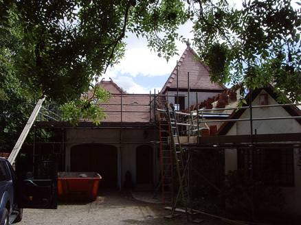 Re-roof of hunters lodge