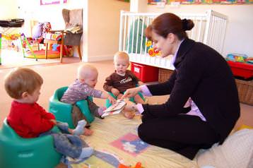 "learning to read" starts early!