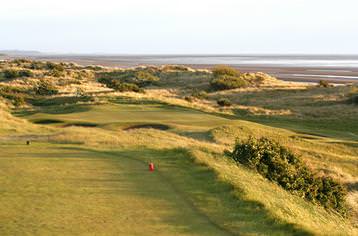 9th green from tee