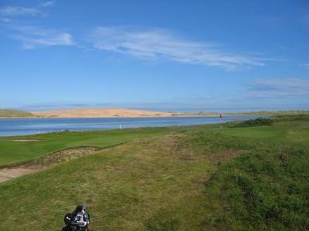 16th green looking south east towards the big