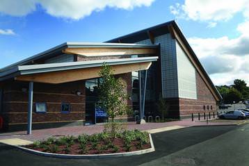 Wentworth Leisure Centre entrance