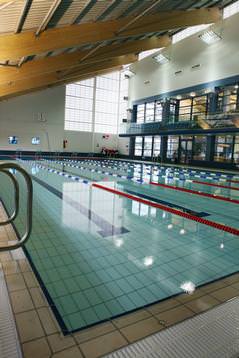 The new 25m pool