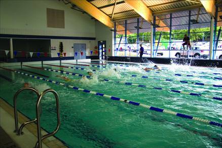 Lane swimming at Wentworth Leisure Centre