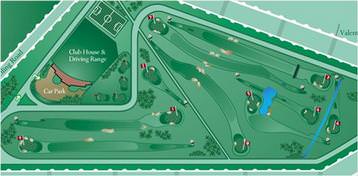Map of Golf Course