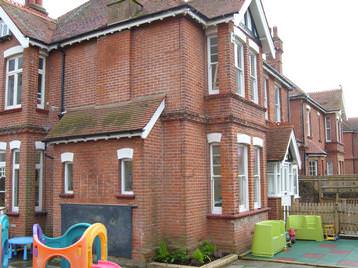 Childrens outdoor play area