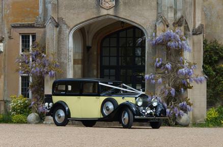 Our 1935 Rolls Royce at Marwell Hall
