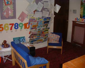 One of our varied pre-school rooms.