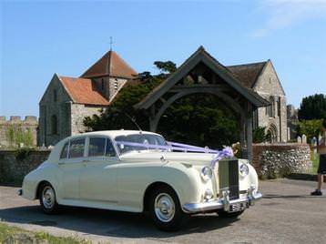 Our Silver Cloud Rolls Royce at Portchester c