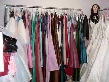 Selection of Bridesmaids gowns