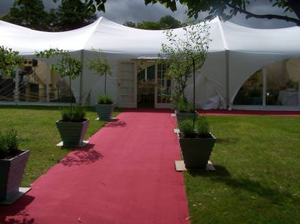 Marquee entrance