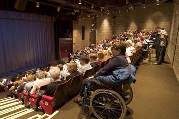 Theatre audience & stage